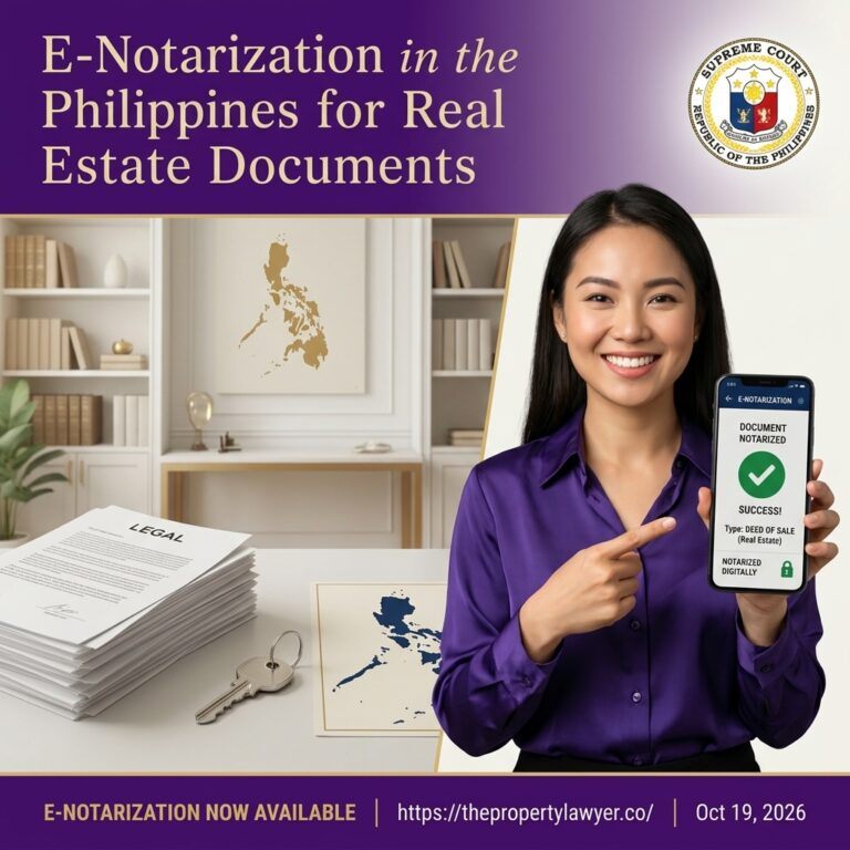 E-Notarization in the Philippines for Real Estate
